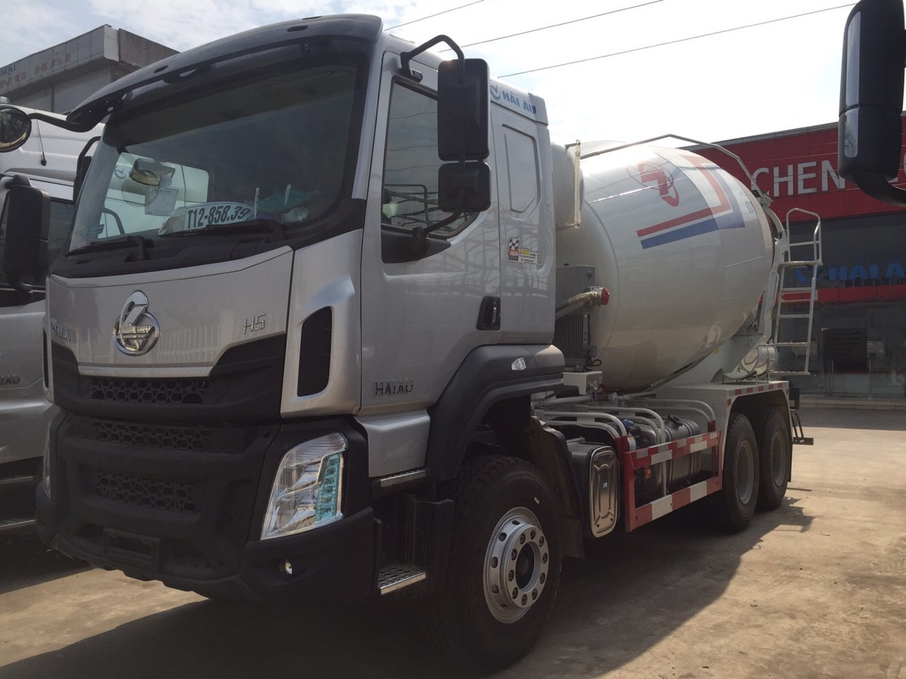 Xe bồn trộn 14 khối Chenglong