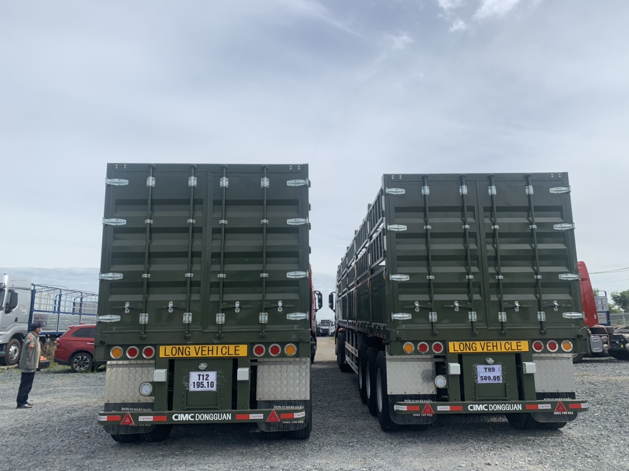 Mooc thùng CIMC 12.4m