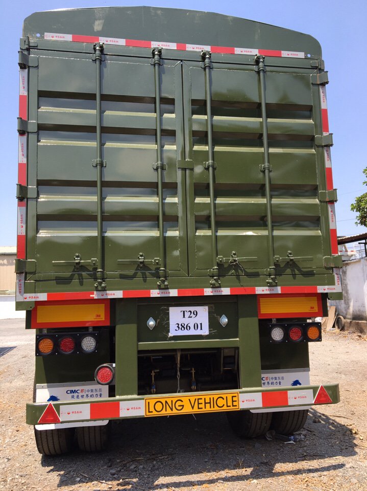 Sơmi Rơmooc lồng CIMC 10m