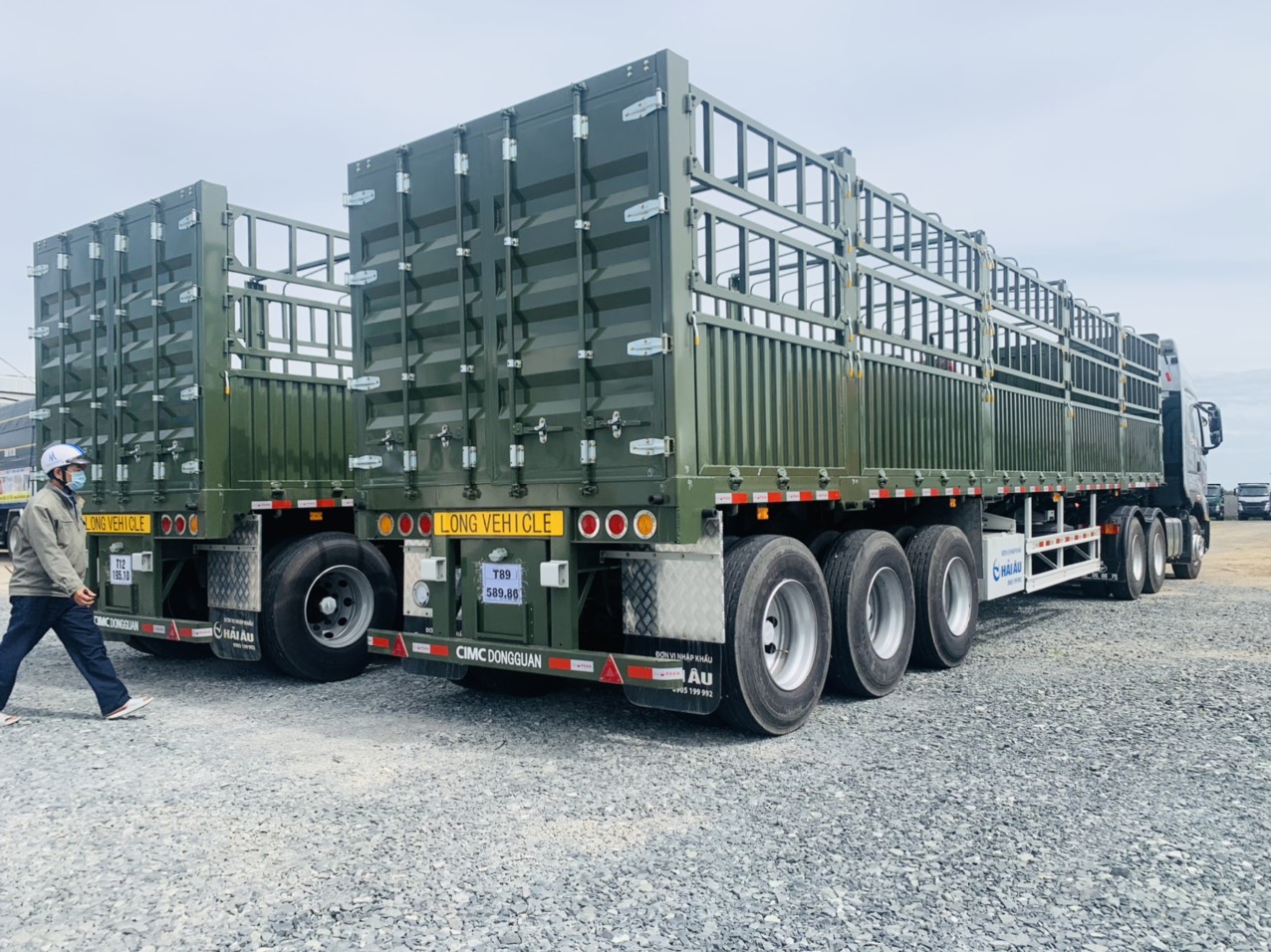 Mooc thùng CIMC 12.4m