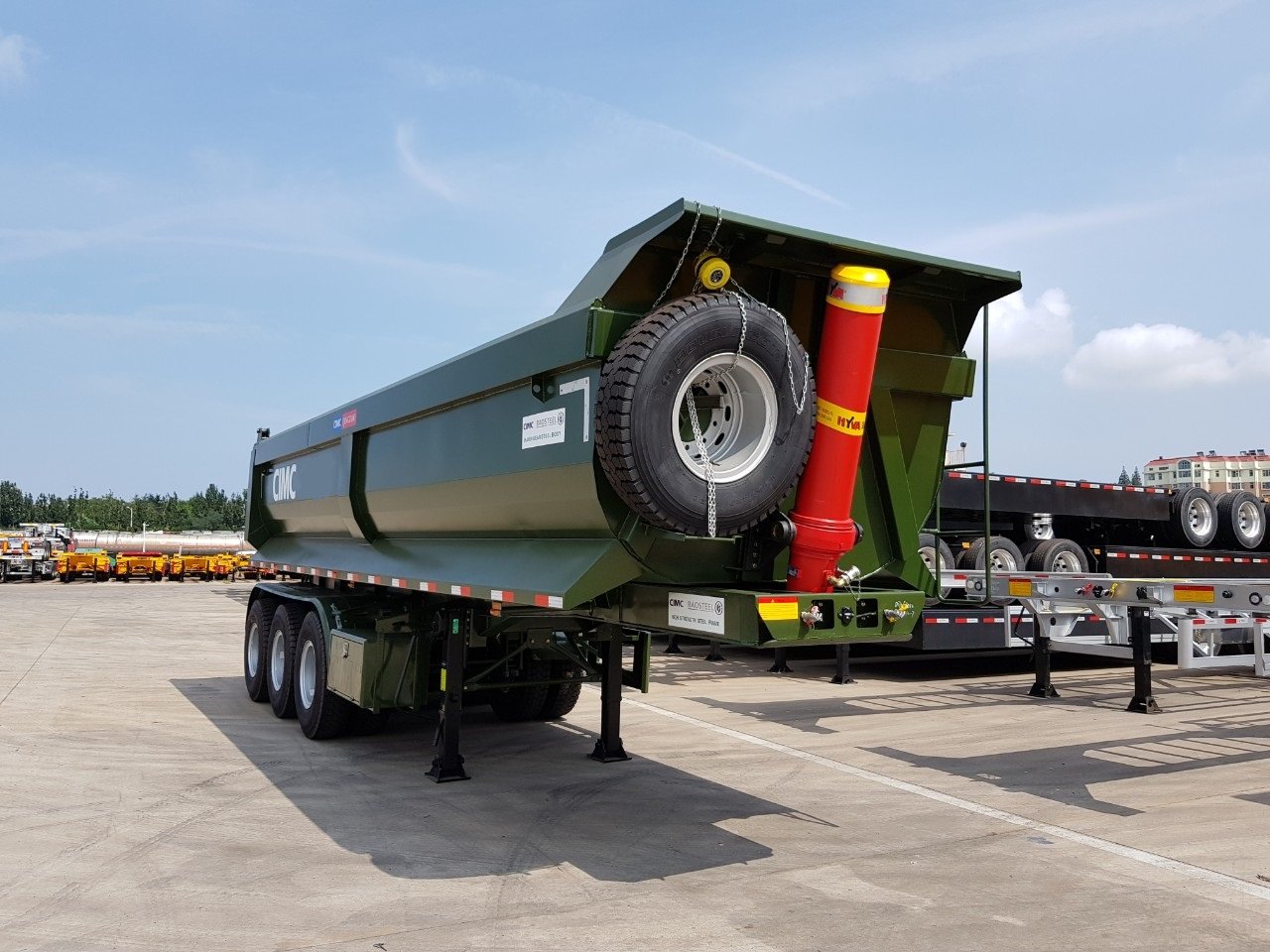 Sơmi Rơmooc ben CIMC